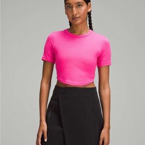 Lululemon Hold Tight Cropped T-Shirt